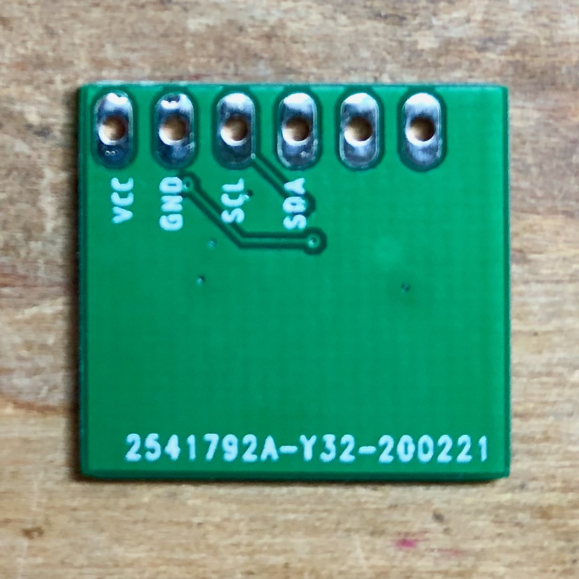 Sensor 6 Daughterboard Bottom